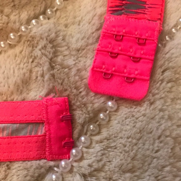 Hot Pink and Gray Push Up Joe Boxer Bra - Picture 5 of 6